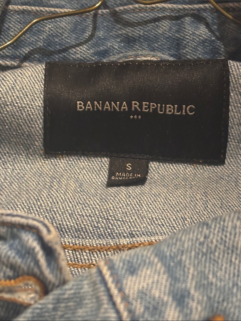 Banana Republic Light Blue Denim Jacket size S - Picture 10 of 10